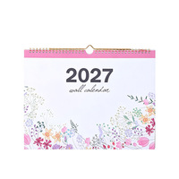 Calendario de Pared de Papel de Arte Impreso Personalizado Directo de Fábrica, Impresión de Calendario de Mesa de 12 Meses, Planificador Mensual, Calendario de Escritorio de Oficina