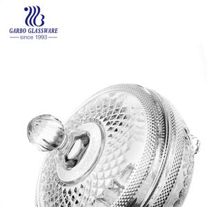 Bol de azúcar de cristal transparente, GB1837TY-2 <span class=keywords><strong>sin</strong></span> tapa - Product Image 4