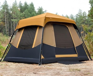 Carpa Familiar Grande OEM - Carpa de Camping Impermeable y Espaciosa con Paredes Verticales para un Refugio Exterior con Estilo de <span class=keywords><strong>Sala</strong></span> de Estar - Product Image 1