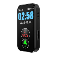 Communication bidirectionnelle lecture historique enfants personnes âgées GPS Tracker localisateur Mini chat vocal dispositif de suivi