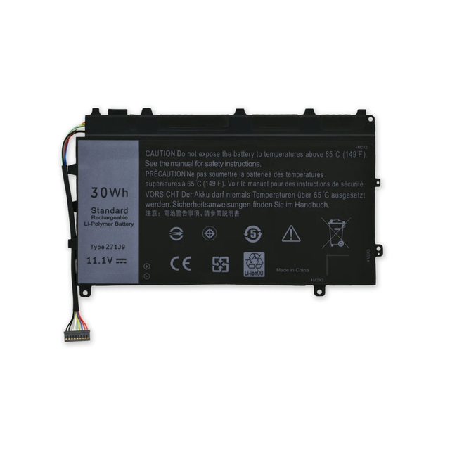 Laptop Replacement Battery 271J9 for Latitude 7350 Series Notebook Battery 11.1v 30wh Li-lon Battery