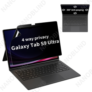 Nanoblind với Samsung Galaxy Tab S9 siêu dễ dàng cài đặt chống nhìn trộm bảo vệ màn hình riêng tư ánh sáng màu xanh vật nuôi noutbook 2.5D - Product Image 1