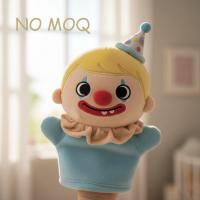 Marionnette en peluche verte claire en forme d'alien, jouet doux en tissu pour enfants, jeu de rôle éducatif