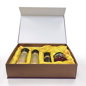 Caja de Regalo de Lujo con Forma de Libro, Caja de Papel para Kiehls con Imán y Lazo Elástico - Product Image 3