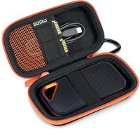 Прочный чехол для SanDisk Extreme/SanDisk PRO 1TB 2TB 4TB 500GB / портативного SSD-накопителя Passport, защитный дорожный чехол-сумка для хранения