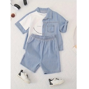 Ensemble classique et élégant pour garçons de 4 à 12 ans avec un tissu de haute qualité et un confort en toutes saisons pour un quotidien élégant - Product Image 2