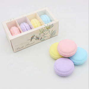 Organic Handmade <strong>Mini</strong> <strong>Bath</strong> <strong>Bombs</strong> Gift Set with Customized Fragrance Relaxing Natural Macaroon Shape Wholesale <strong>Bath</strong> Accessory - Product Image 3