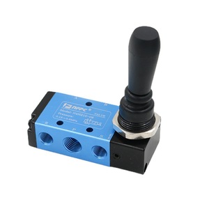 วาล์วควบคุมแบบแมนนวล Nfpc รุ่น N4H210 08 แบบ 2 ตำแหน่ง 5 ทาง สำหรับระบบลม - Product Image 4