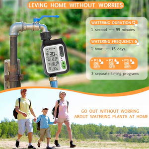 Alat Pengatur Waktu Penyiraman Taman Otomatis, dengan <span class=keywords><strong>3</strong></span> <span class=keywords><strong>Program</strong></span> Mengatur Sendiri Pengontrol Penyiraman - Product Image 5