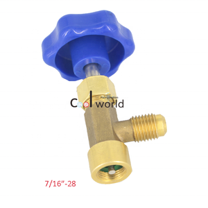 Ouvre-<span class=keywords><strong>bouteille</strong></span> logo d'ouverture <span class=keywords><strong>de</strong></span> <span class=keywords><strong>gaz</strong></span> pour voiture, outil automatique avec vanne AC <span class=keywords><strong>de</strong></span> robinet pour 2022 R134a <span class=keywords><strong>R410A</strong></span>, CT-341 1/4 SAE - Product Image 4