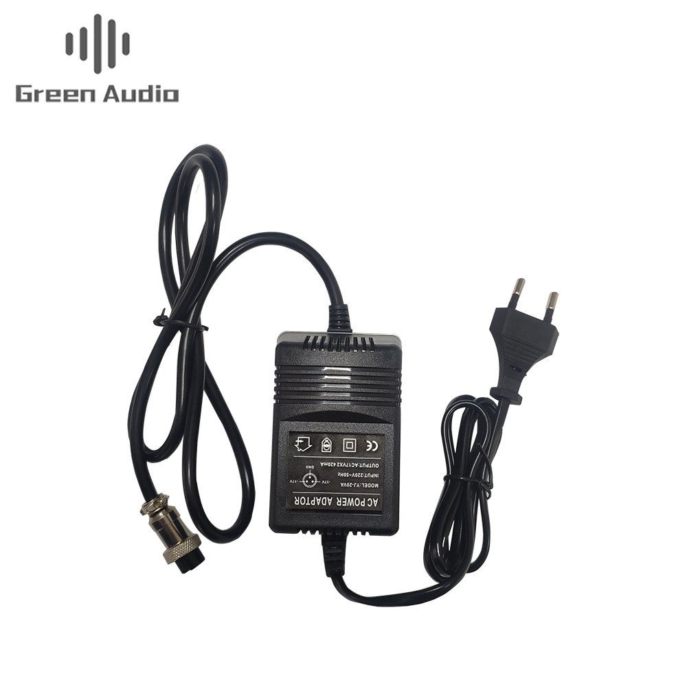ミキシングコンソールミキサー電源ACアダプター3ピンコネクタGAZ