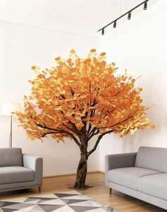 Alberi di Acero Artificiali Giapponesi Personalizzati in Fibra di Vetro per Interni ed Esterni, Grandi e Altamente Realistici, Rossi Autunnali per Decorazione di Ristoranti e Case - Product Image 4