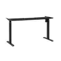 Cadre de bureau d'ordinateur portable debout réglable en hauteur avec moteur unique ergonomique de longueur extensible avec cadre pliant
