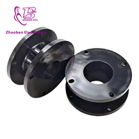 Accessoires de haut-parleur Zhaoben, adaptateur de haut-parleur haute fréquence, vis et bouche plate, tête d'adaptateur de bride en aluminium