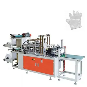 Machines pour la fabrication de gants en plastique, pièces, jetables, Pe