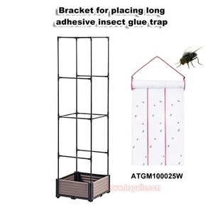 Support de lutte antiparasitaire durable pour <span class=keywords><strong>jardin</strong></span> extérieur avec piège <span class=keywords><strong>à</strong></span> insectes collant, piège <span class=keywords><strong>à</strong></span> colle pour insectes volants - Product Image 3