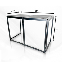 Escenario Portátil Plegable Personalizado, Mezclador de Audio, Podio Plegable, Soporte Plegable, Mesa de DJ en Venta