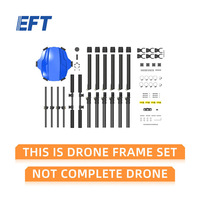 Meilleure vente EFT longue durée de vol E616P Cadre de drone de cartographie à six axes Application industrielle Pièces de drone sans caméra