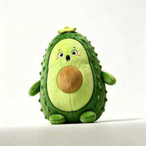 Peluche de aguacate, peluche de aguacate con púas, juguete de aguacate, almohada de aguacate de peluche, peluche de comida novedoso - Product Image 3