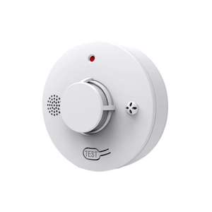 Détecteur de fumée à piles, station unique, matériau ABS, son fort de 85 dB, détecteur de fumée optique infrarouge pour la sécurité domestique - Product Image 2