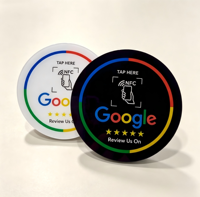Base NFC para reseñas de Google, Soporte NFC personalizado, Soporte NFC de acrílico, Soporte NFC para reseñas de Google, Soporte NFC para tarjetas NFC de reseñas de Google