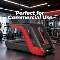 Caminadora Eléctrica Motorizada Comercial para Gimnasio, Pantalla LCD para Entrenamiento Físico, Plegable e Inalámbrica