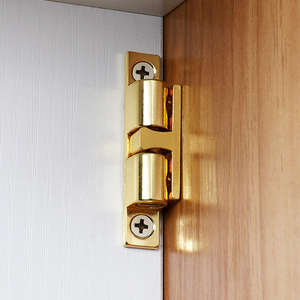 Modern Wardrobe Cabinet Door Ball Spring Catch Door Closer with Double Ball <b>Roller</b> <b>Latch</b> for Kitchen and Living Room Furniture - Product Image 3