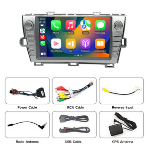 For 2009-2013 Prius Compatible Android Central Control Navigation Radio Large Screen Reversing <b>System</b> Split GP-PURS-9232-CPY - Product Image 5
