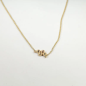 Collar de Lujo con Racimo de Piedras Preciosas en Oro Sólido de 18K para Mujer, Joyería Fina con Piedras Preciosas Naturales Coloridas - Product Image 4