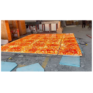 Quartz cristal bleu pour dalles de pierre de quartz de conception de fond de revêtement de mur d'hôtel - Product Image 4