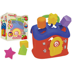 Maison avec formes imbriquées et poignée - Product Image 1