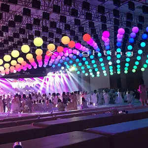 Lampu panggung LED proyeksi kinetik, bola lampu untuk malam klub Hotel restoran panggung pernikahan hiburan