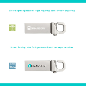 Biểu tượng tùy chỉnh USB tùy biến kim loại mini USB Flash Drive 16GB 32GB Cle Bộ nhớ Gậy 64GB 128GB tùy chỉnh USB Stick - Product Image 6