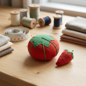 AA0086 Tomato <b>Pin</b> Cushion | Hand <b>Sewing</b> Accessories - Product Image 2