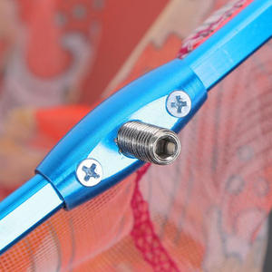 Tête de filet de pêche en alliage d'aluminium, diamètre 30 35 40 45 cm, maille antiadhésive, équipement de pêche pour la capture de poissons - Product Image 3