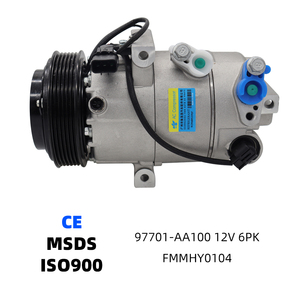 Compresor de aire acondicionado para automóvil OEM 97701-AA100 97701AA100, 12V 6PK, compresor de refrigeración para Hyundai Elantra 2.0 2022 - Product Image 1