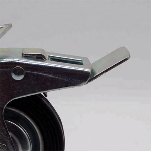Industry <strong>Caster</strong> <strong>Wheel</strong> 8"fixed Swivel Brake Rubber 4" 5" 6" Swivel &amp; Rigid Industrial <strong>Casters</strong> - Product Image 2