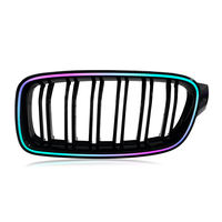 Pour BMW Série 3 F30 F31 2012-2018, feux de calandre LED RGB, 2012-2019, Plug and Play, style RGB, feux avant LED