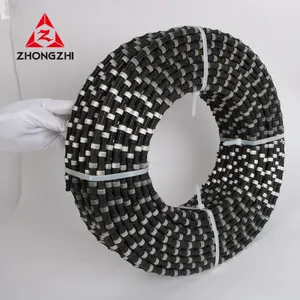 ZHONGZHI D11.5mm 다이아몬드 도구 슈퍼 품질 와이어 톱 로프 돌 채석장 절단