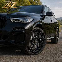 Jantes en alliage d'aluminium monobloc forgées sur mesure BZ 17 18 19 pouces 5x120 pour BMW X6 F16 M3 E92