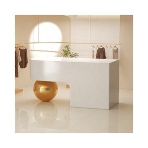 Lilai Caissier-02 Magasin de détail et dépanneur Cash Checkout Table Caissier Supermarché <span class=keywords><strong>Comptoir</strong></span> <span class=keywords><strong>Vitrine</strong></span> avec Tailles Personnalisées - Product Image 2