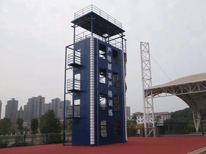 Torre di addestramento in acciaio modulare OEM/ODM - Hot-Dip zincata per esercitazioni di sicurezza e addestramento antincendio - Product Image 4