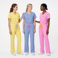 Tenue de travail médicale haut de gamme et uniforme de médecin, antistatique, respirant, pour chirurgiens, tenue d'hôpital confortable, blouses d'infirmière