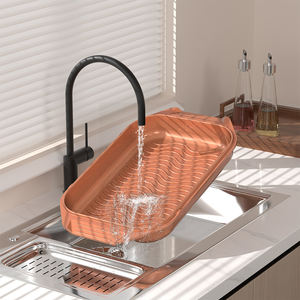 Poêle à griller et à rôtir en <span class=keywords><strong>aluminium</strong></span> robuste, antiadhésive, avec couvercle en verre, compatible induction - Product Image 4