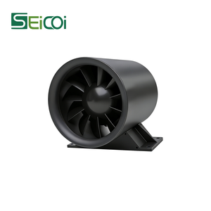 Ventilador Extractor de Aire Eléctrico Silencioso de Plástico para Montaje en Pared de Baño con Temporizador de Apagado Retardado para Conductos en Línea, Venta al por Mayor - Product Image 1