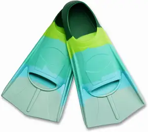 Kinderen Volwassenen Zwemmen Vinnen Comfortabele Siliconen Watersporten Zwembad Flippers Voor Zwemmen Duikvinnen