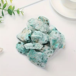 Piedra Natural de Fénix Azul en Bruto, Especímenes Minerales de Cristal sin Procesar, Fragmentos de Malaquita y <span class=keywords><strong>Crisocola</strong></span> para Sanación con Feng Shui - Product Image 2
