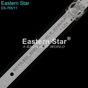 Dải Đèn Nền TV ES-765 GIC43LB32_3030F2.1D_V0.9 4C-LB4311-ZM07J Cho Thanh Đèn <span class=keywords><strong>LED</strong></span> TV T C L 43S <span class=keywords><strong>THOMSON</strong></span> 43UD6306 4A-L - Product Image 2