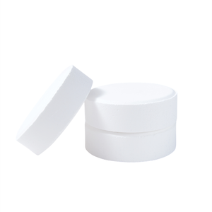 Comprimés de <span class=keywords><strong>chlore</strong></span> pour piscines, 3 pouces, blanc pur, dissolution lente, 1 tonne MOQ - Product Image 3