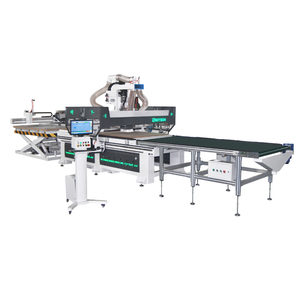 Machine CNC pour imbriquer le bois RCA1224 ligne de production de meubles à panneaux personnalisés machine de découpe d'étiquetage automatique - Product Image 1